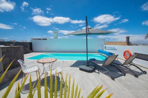 Schönes Ferienhaus in Playa Blanca mit Privatem Pool